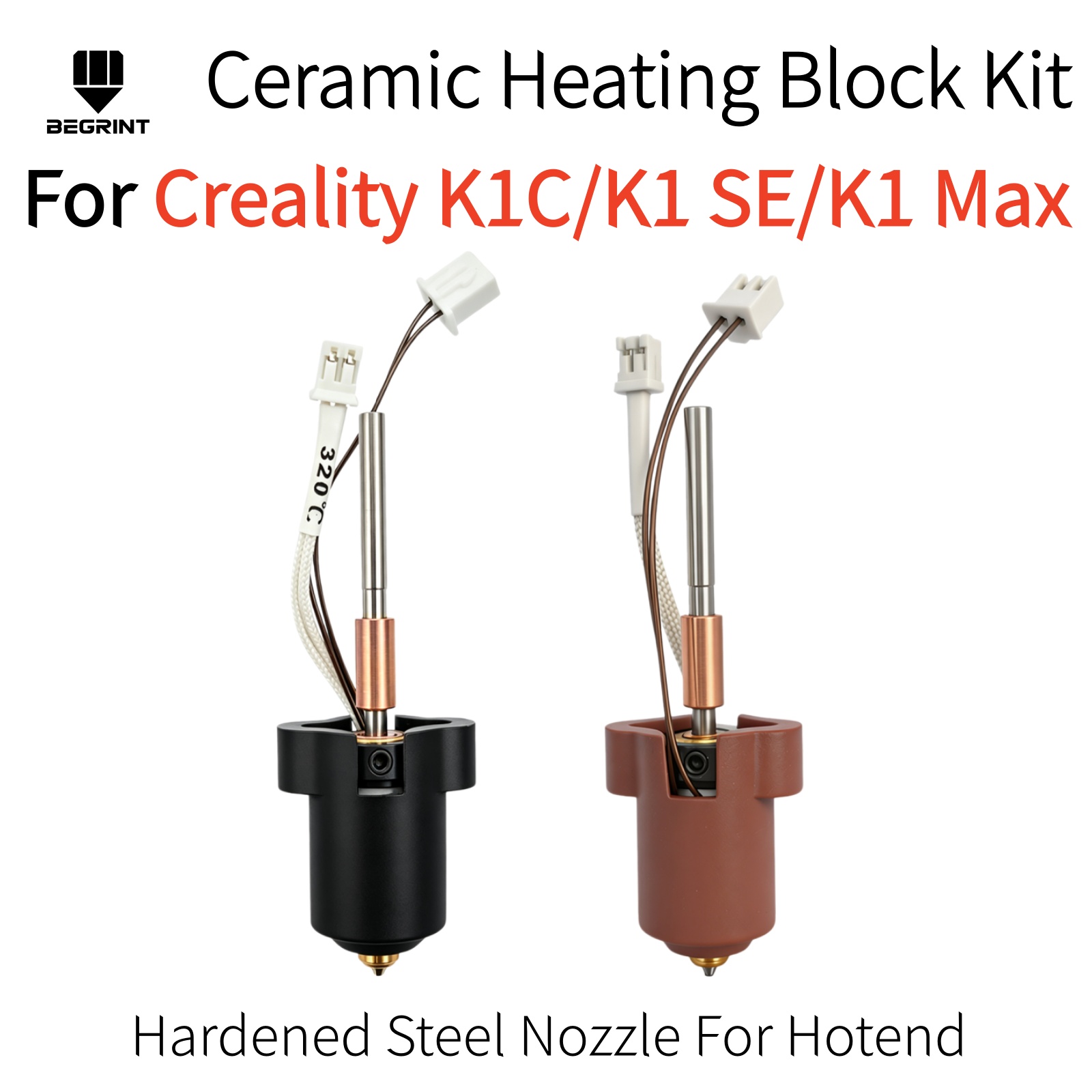 High Flow Ceramic Hotend - Kit Hotend pour Creality K1C K1