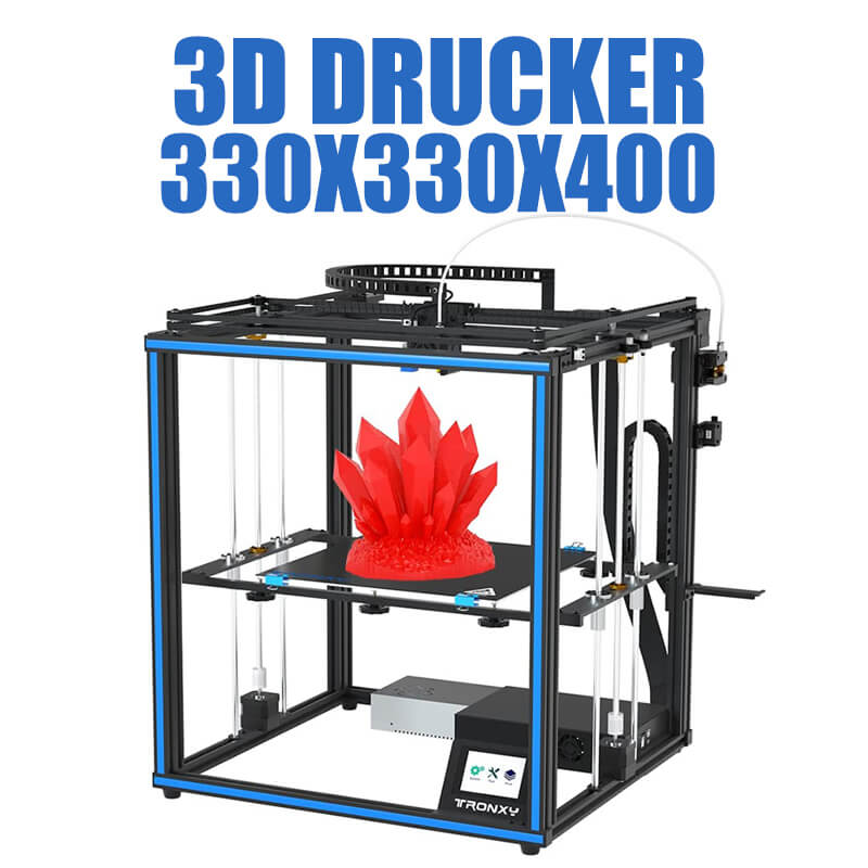 Corexy 3D Printer Kit - Tronxy X5SA-Imprimante 3D, taille d'impression 8