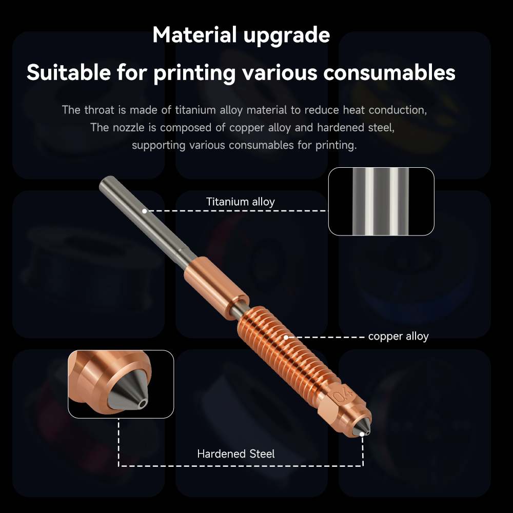 Nouveau Hotend 2025 pour Creal - High Flow Ceramic Hotend avis et prix